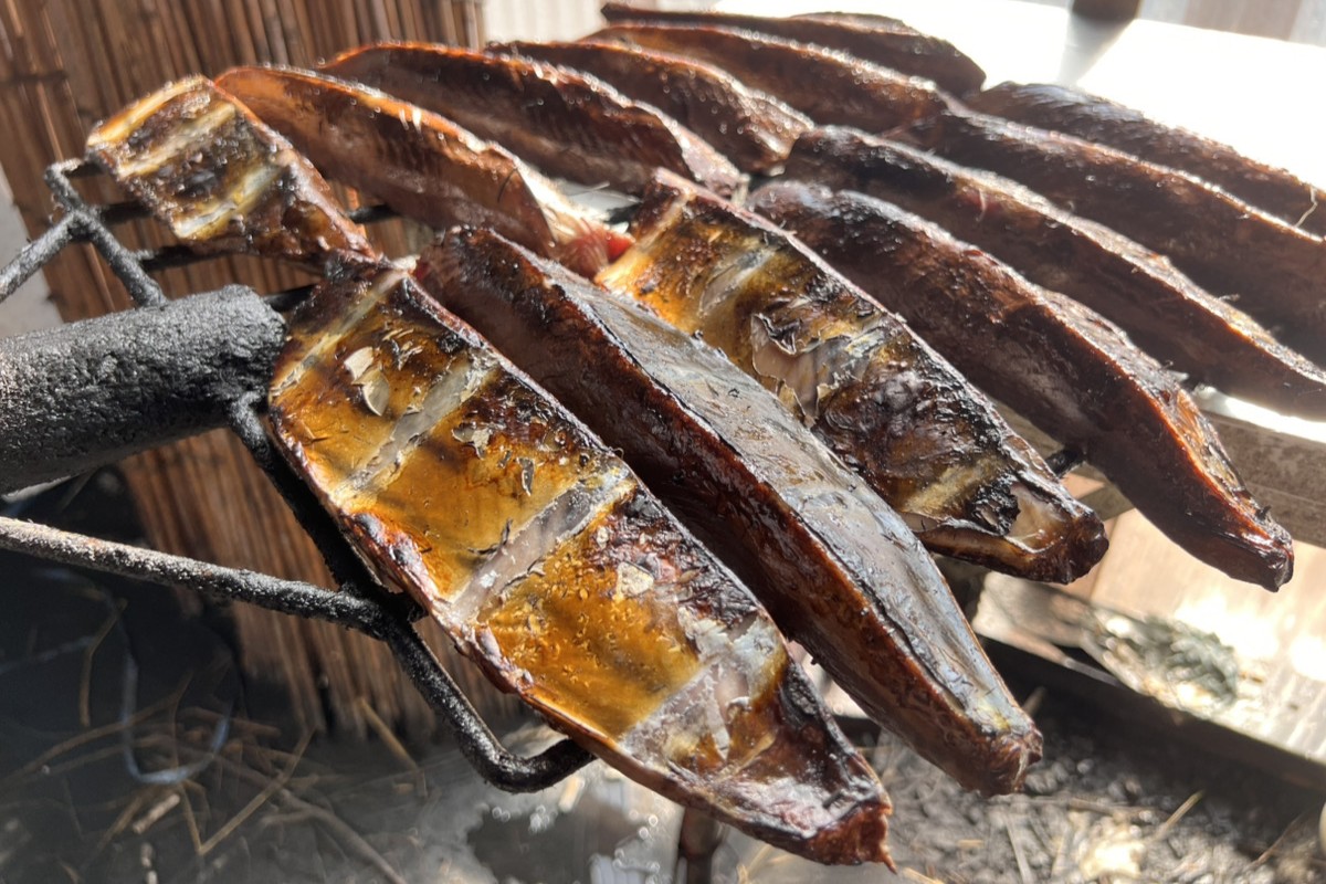 燻し焼きしたタタキ