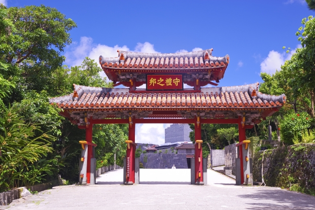 沖縄の首里城